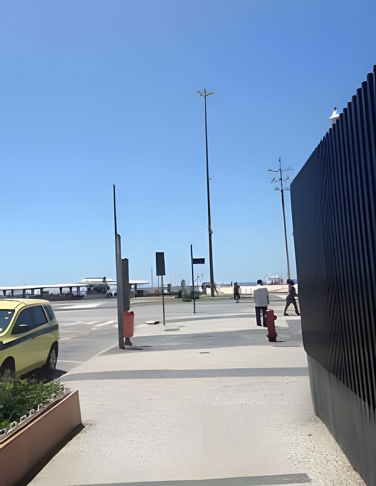 Beira-Mar Copacabana Beach, esquina da praia