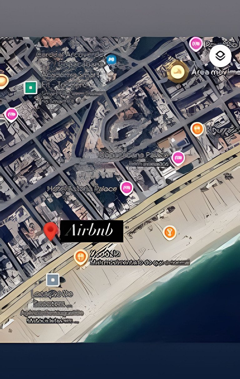 Beira-Mar Copacabana Beach, esquina da praia
