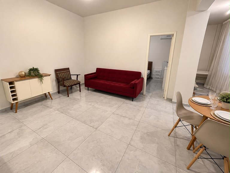 Vista Mar na Av. Atlântica | Conforto e Espaço