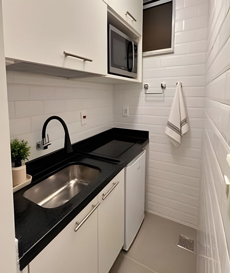 Loft Moderno Beira-Mar | Vista Forte de Copacabana