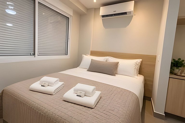 Loft Moderno Beira-Mar | Vista Forte de Copacabana